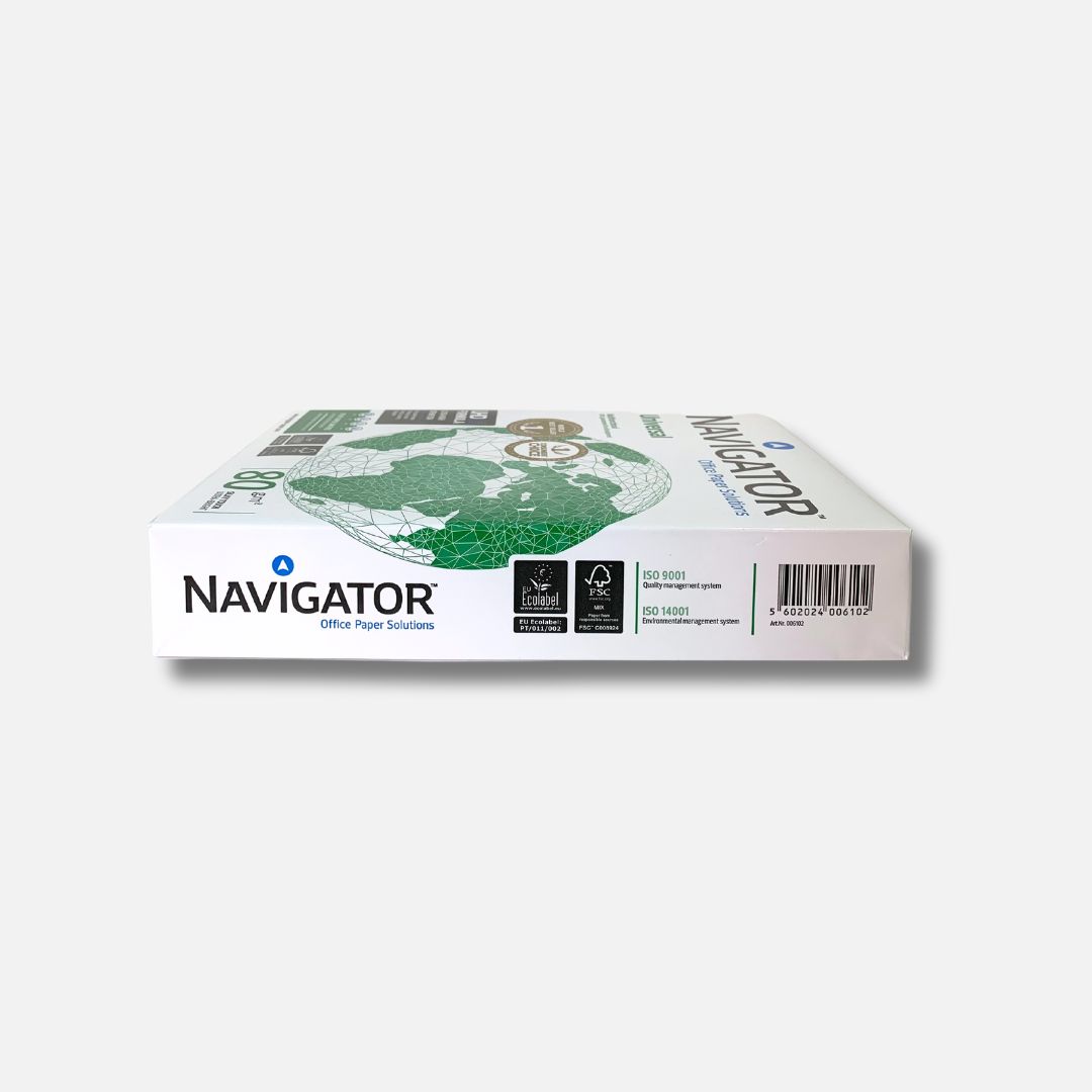 Papel Fotocópia Navigator A4 80 g/m² - Resma 500 Folhas