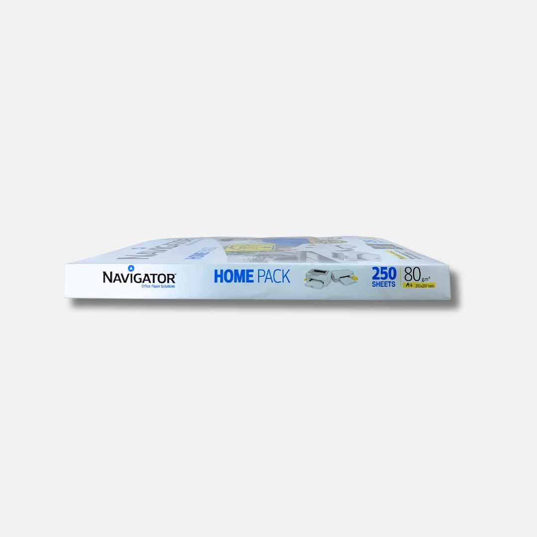 Papel Fotocópia Navigator A4 80g/m² Home Pack - Resma 250 Folhas