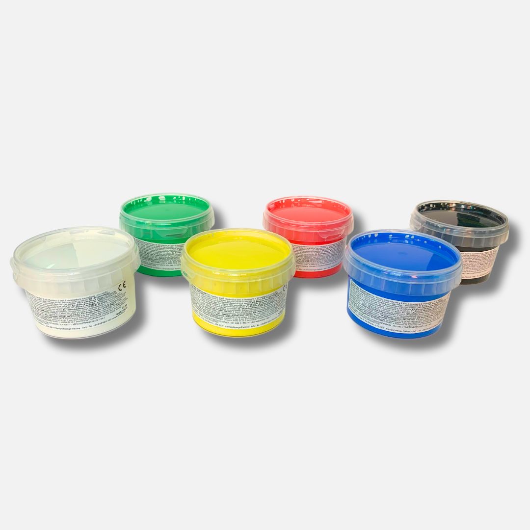 Guache Pintura Dedos 6 Cores Primo 6x250ml