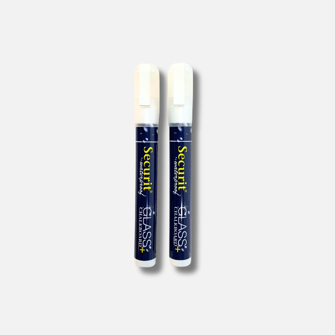 Marcador De Giz Securit - Blister 2 Unidades