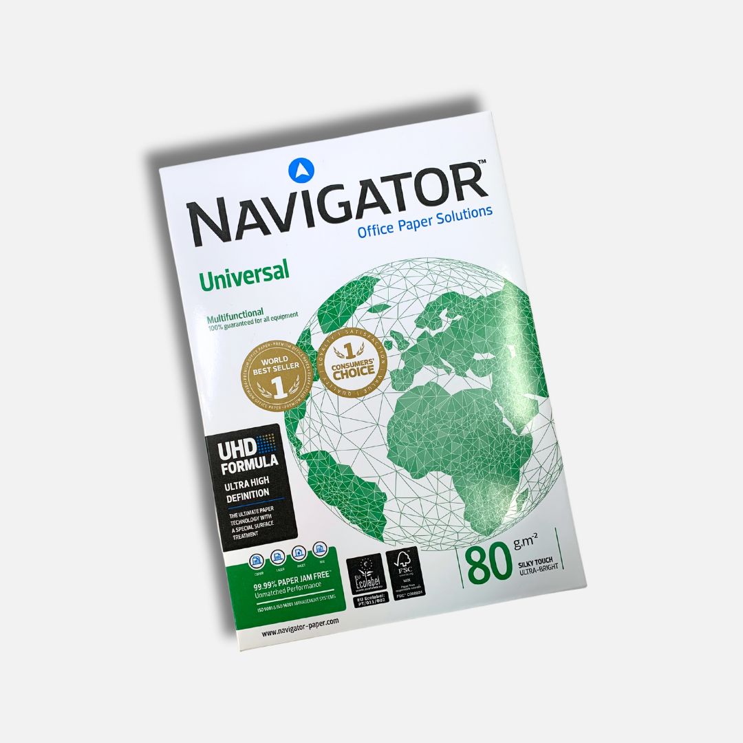 Papel Fotocópia Navigator A4 80 g/m² - Resma 500 Folhas