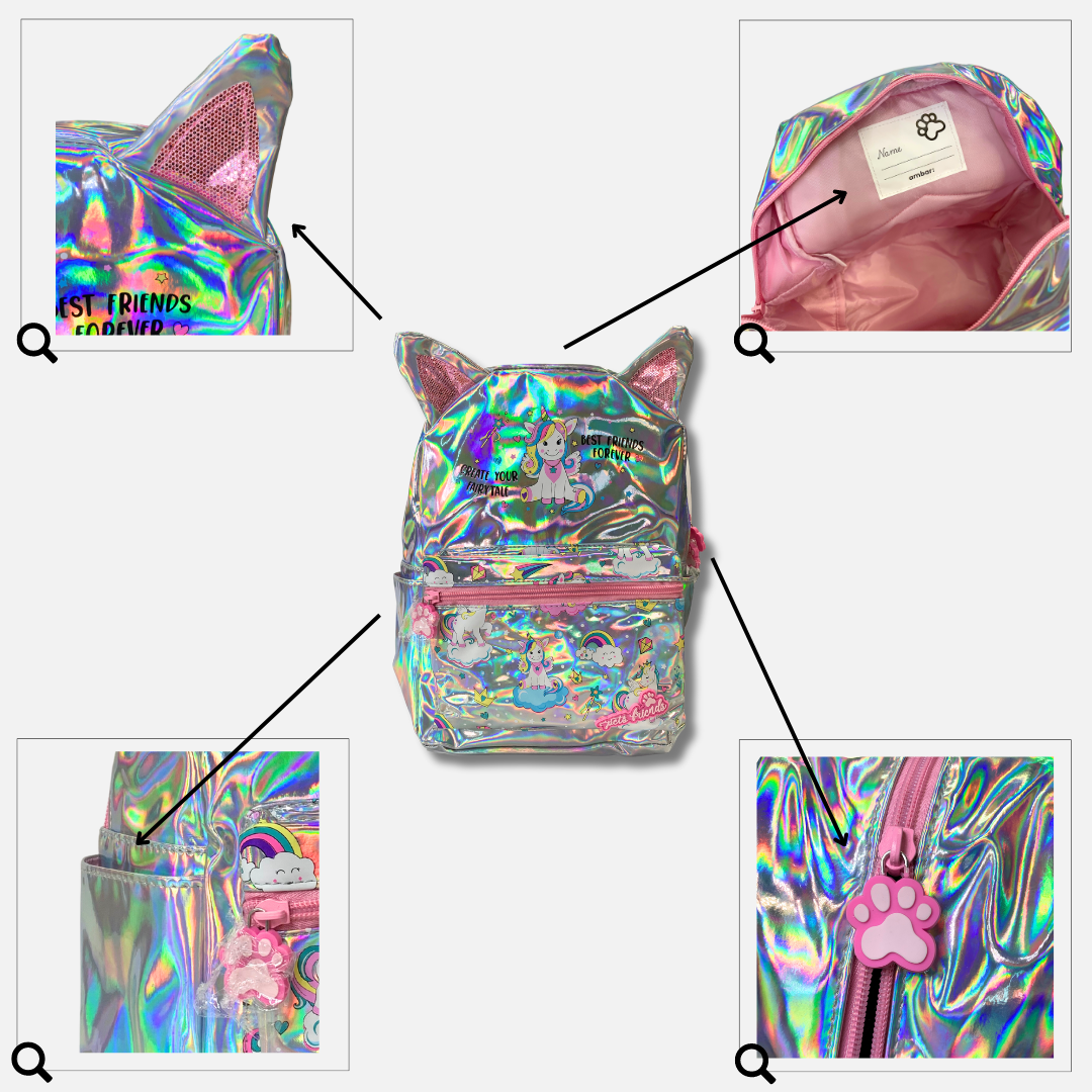 Mochila Infantil Ambar Pets Friend
