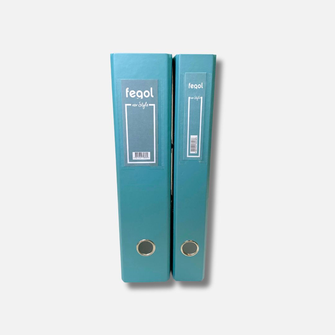 Pasta Arquivo A4 L80/L40 - Petróleo Pastel Neo Style