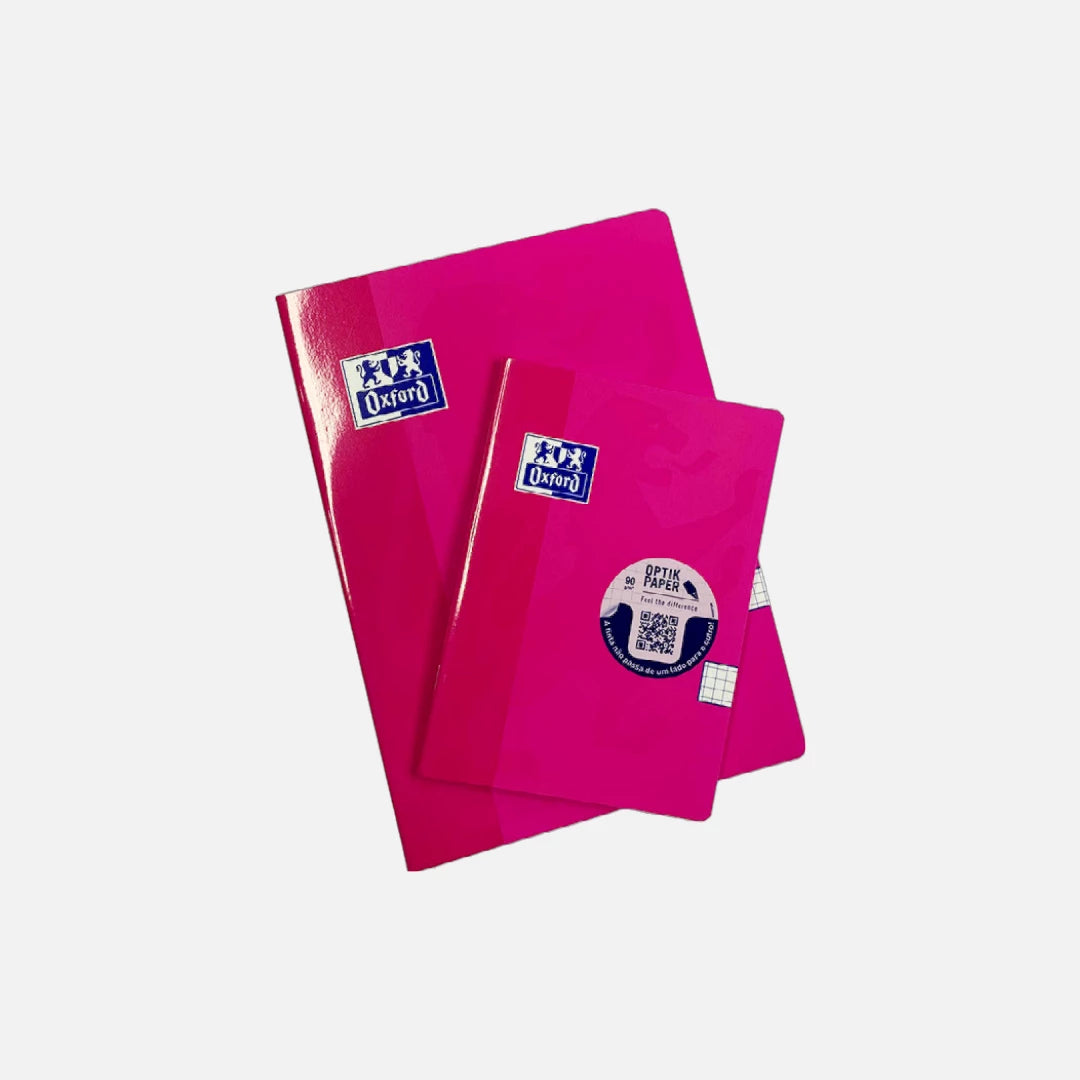 Cadernos Agrafados (Quadriculados) A4/A5 Oxford Colour 90g 48 Folhas