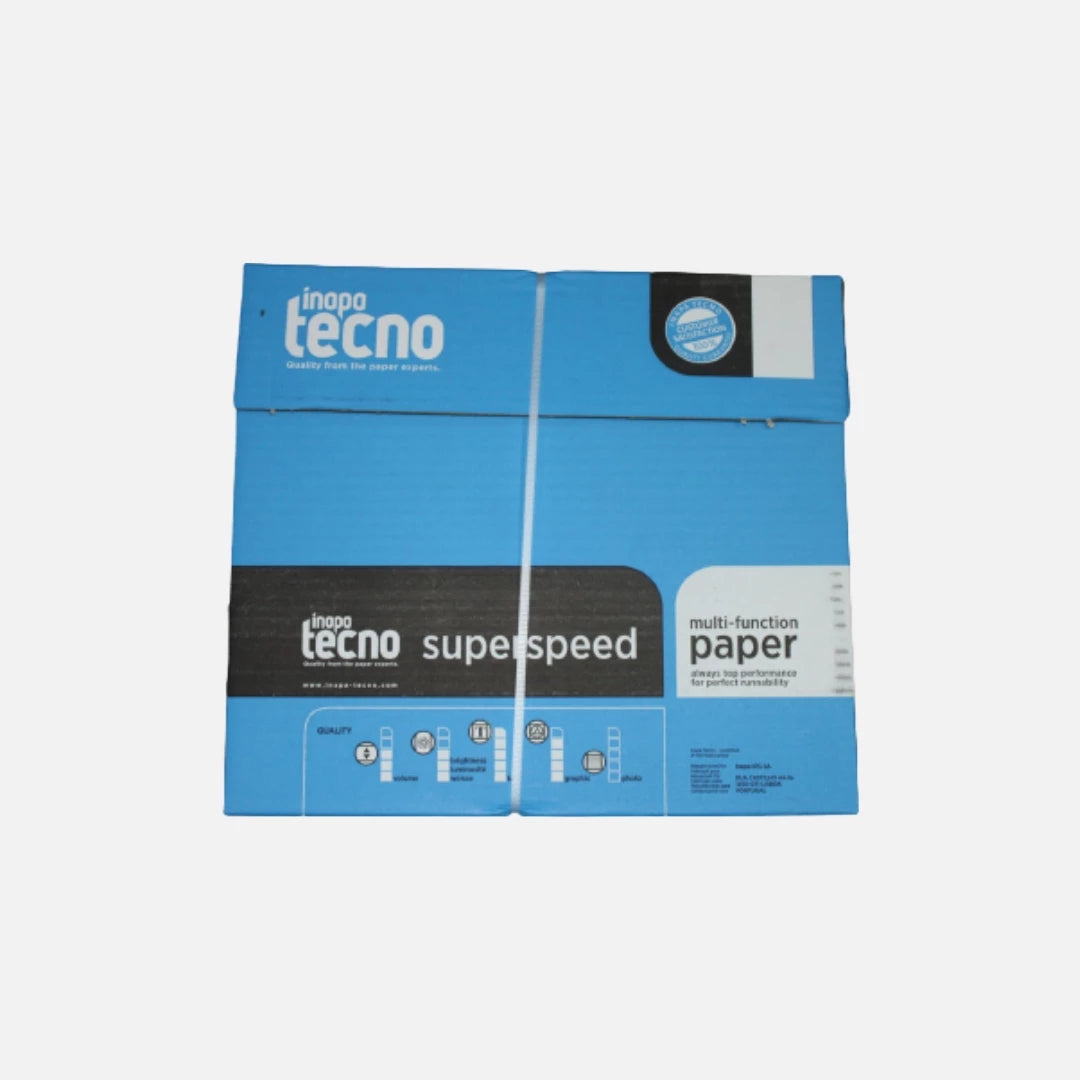 Papel Fotocópia Inapa Tecno Superspeed A4 80 g/m² - Resma 500 Folhas