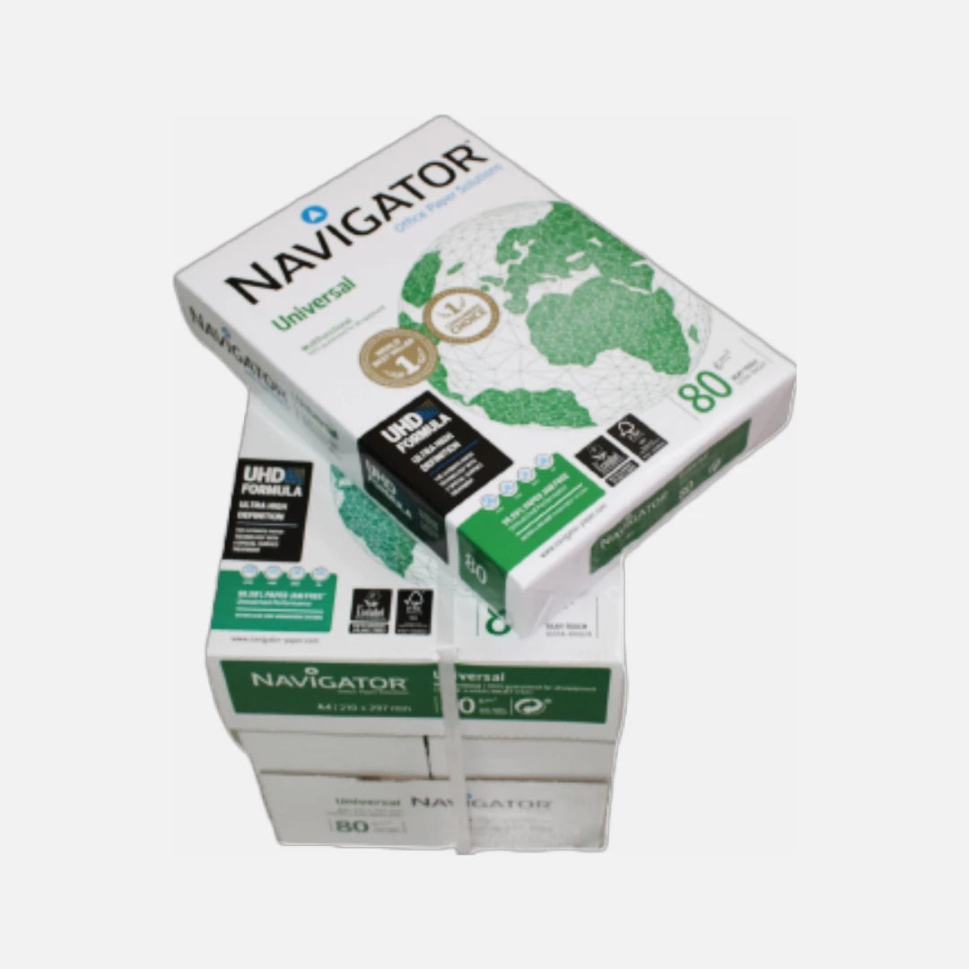 Papel Fotocópia Navigator A4 80 g/m² - Resma 500 Folhas