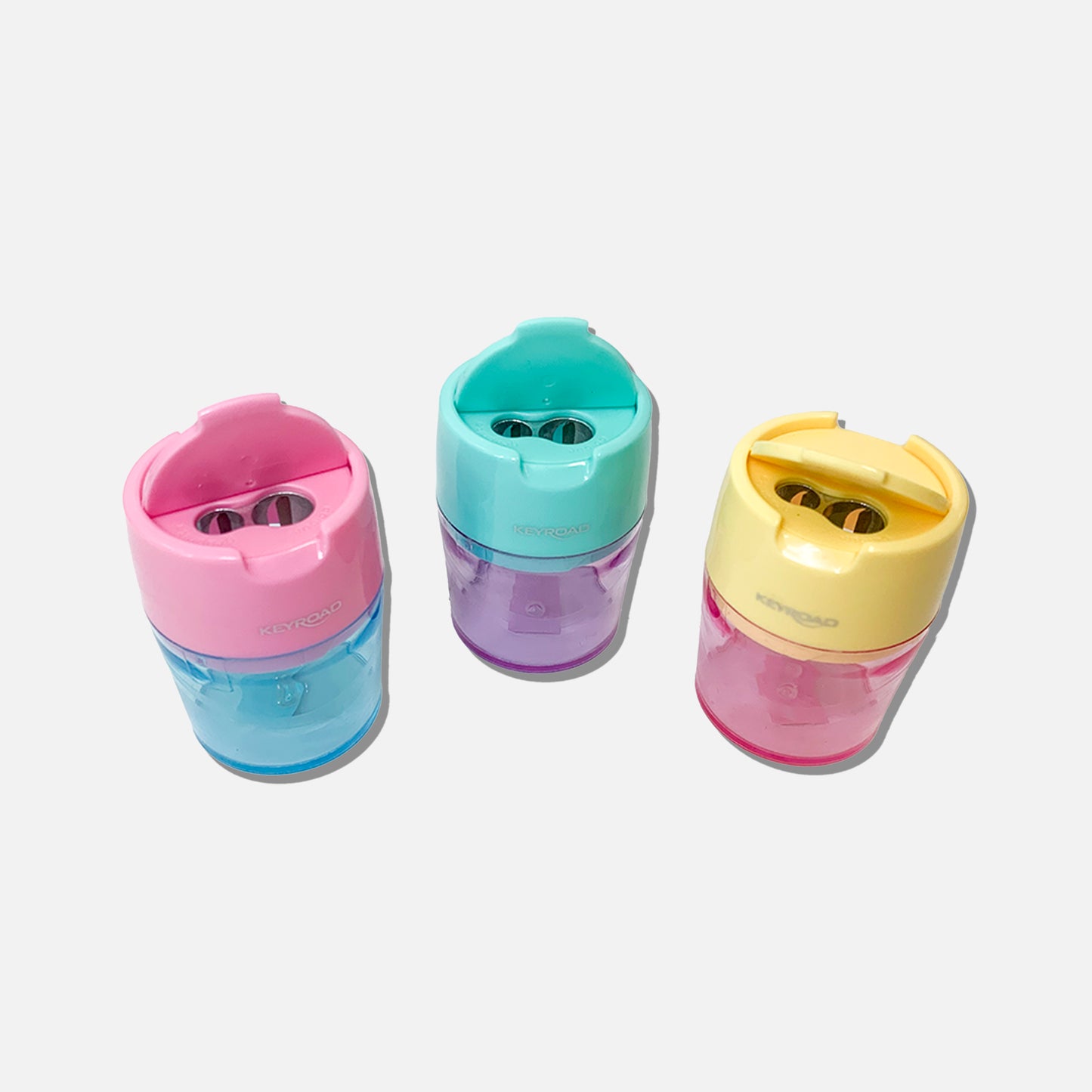 Apara-Lápis Duplo Sharpener Robby Keyroad Pastel