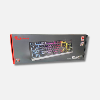 Teclado c/ Fios Gaming Rhod 300 RGB Layout PT - Genesis