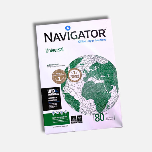 Papel Fotocópia Navigator A3 80 g/m² - Resma 500 Folhas