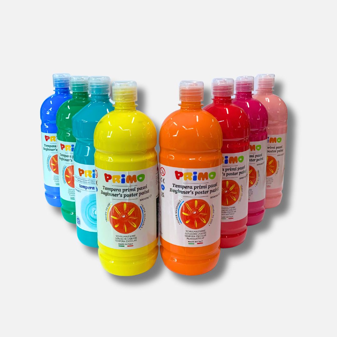 Guache Primo Cores Sortidas - 1000ml