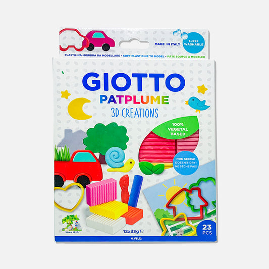 Plasticina Giotto Patplume 3D Creations