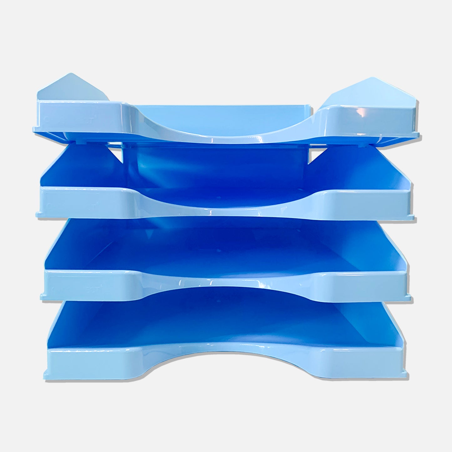 Tabuleiro Secretária Simples Azul Pastel Opaco