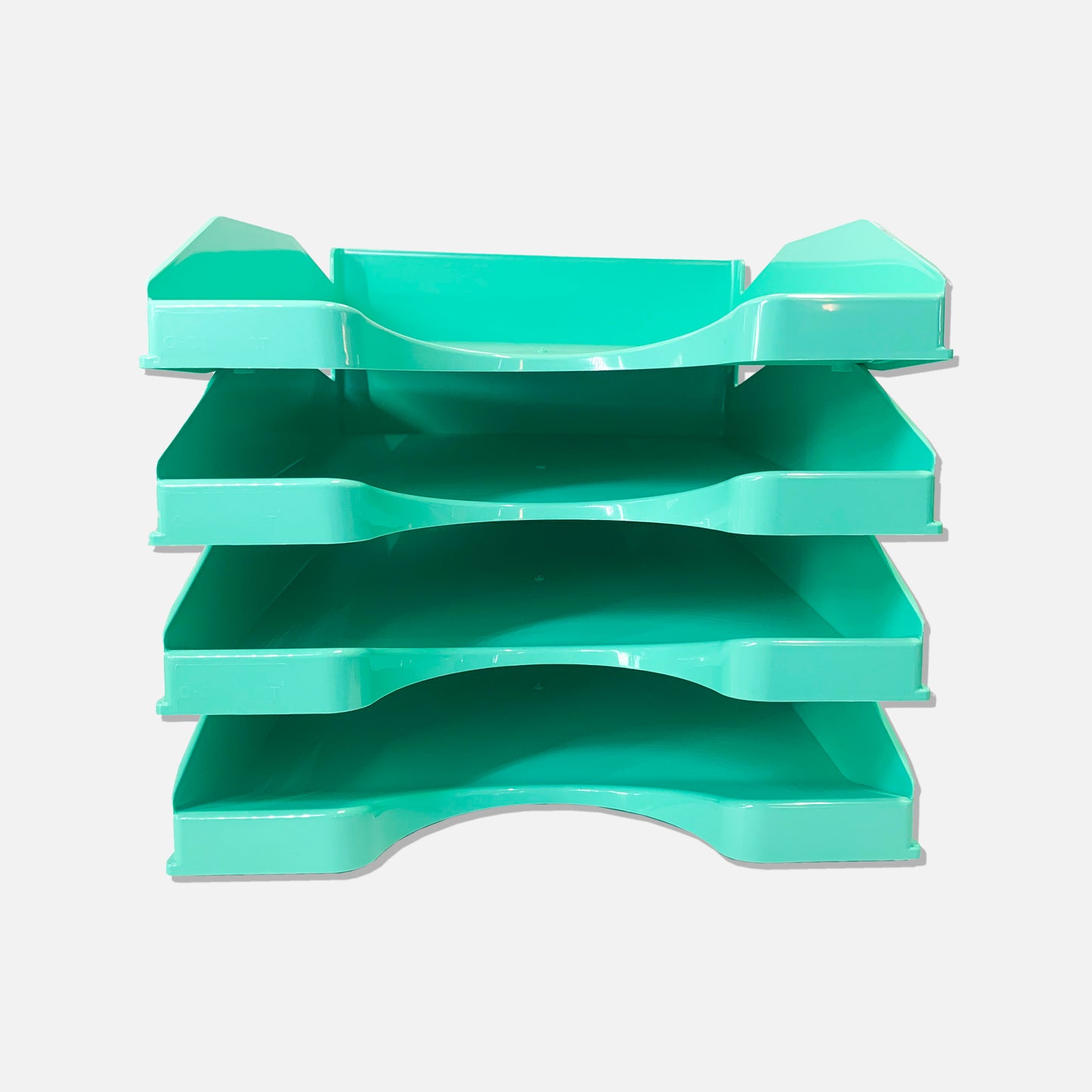 Tabuleiro Secretária Simples Verde Pastel Opaco