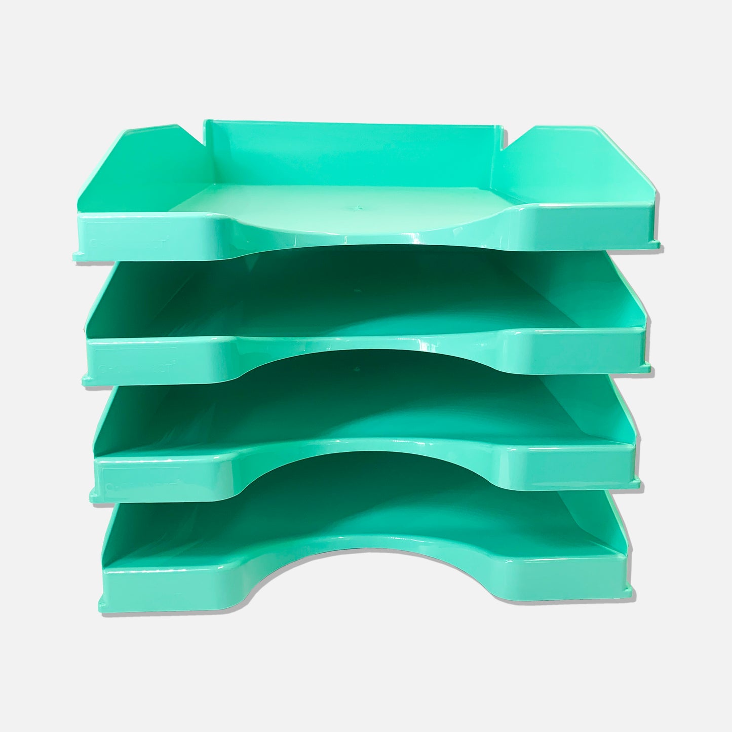 Tabuleiro Secretária Simples Verde Pastel Opaco