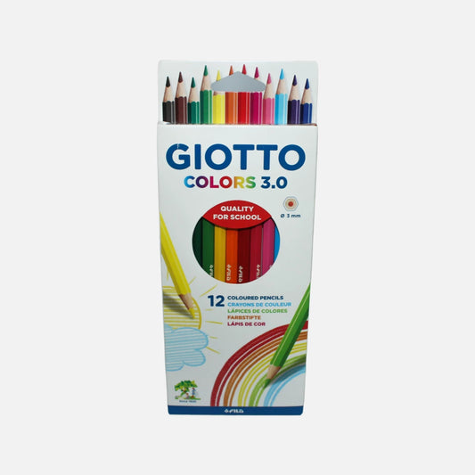 Lápis de Cor Giotto - Colors 3,0 Quality for School