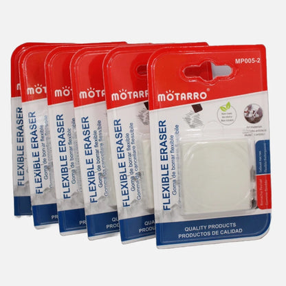 Borracha Branca Flexível - Motarro (Unidade)