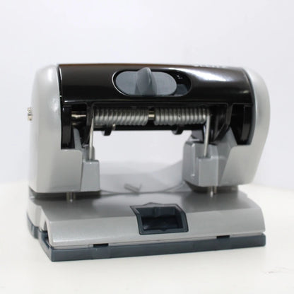 Furador de Uso Intensivo, 2 Furos, 65 Folhas, Cinza e Preto - Leitz 5180