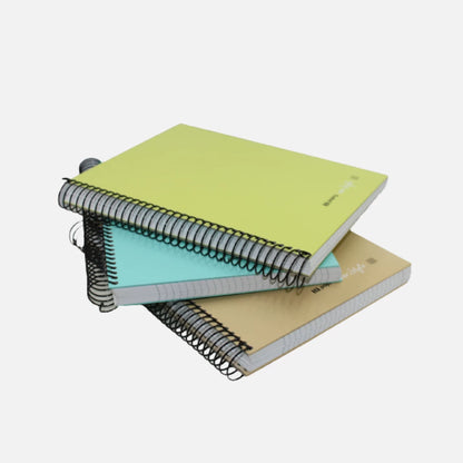 Caderno Capa Dura Quadriculado Pajory Neo Style - 120 folhas 80g/m²