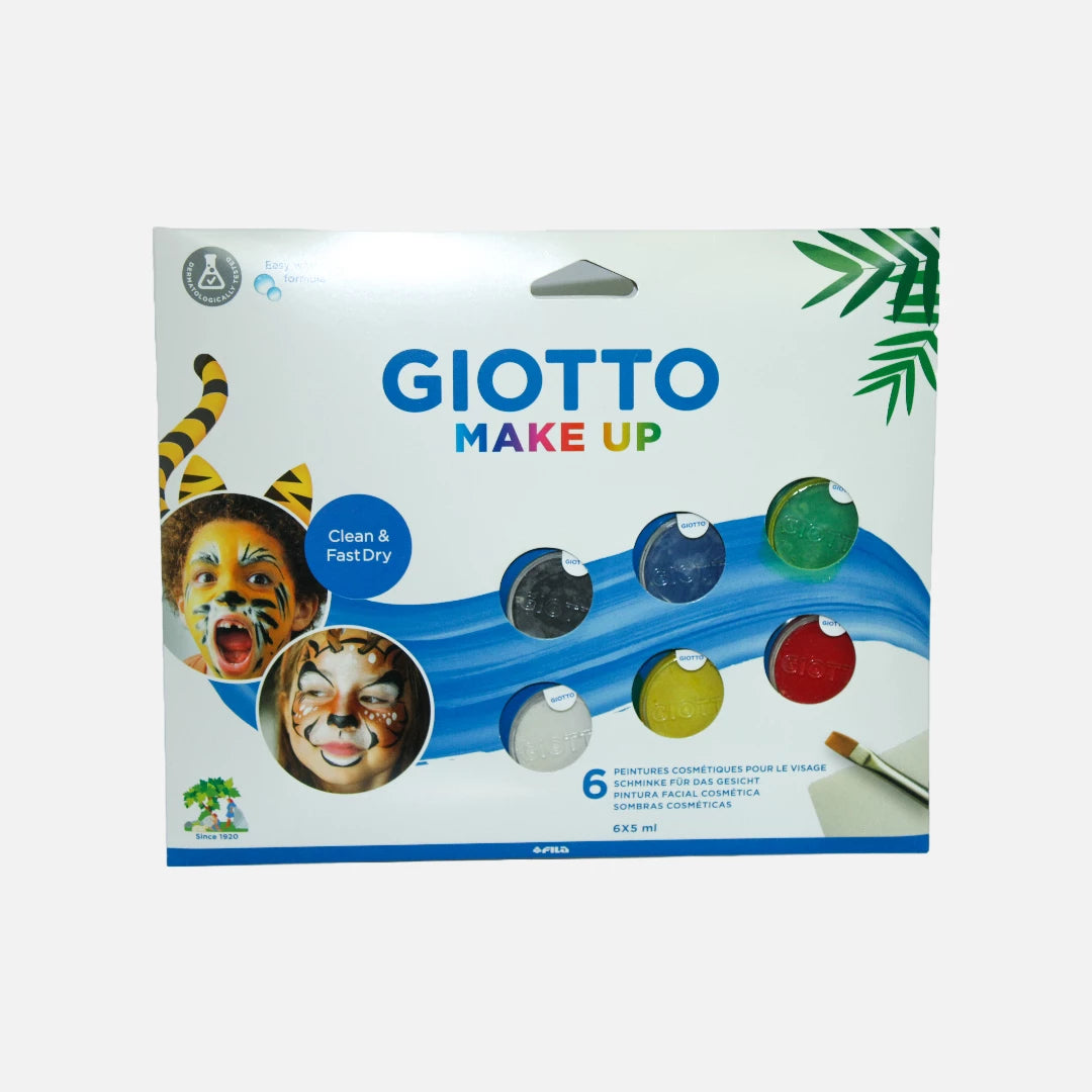 Make Up Giotto - Paleta de Sombras Cosméticas - 6 Cores