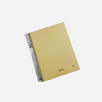 Caderno Capa Dura Quadriculado Pajory Neo Style - 120 folhas 80g/m²