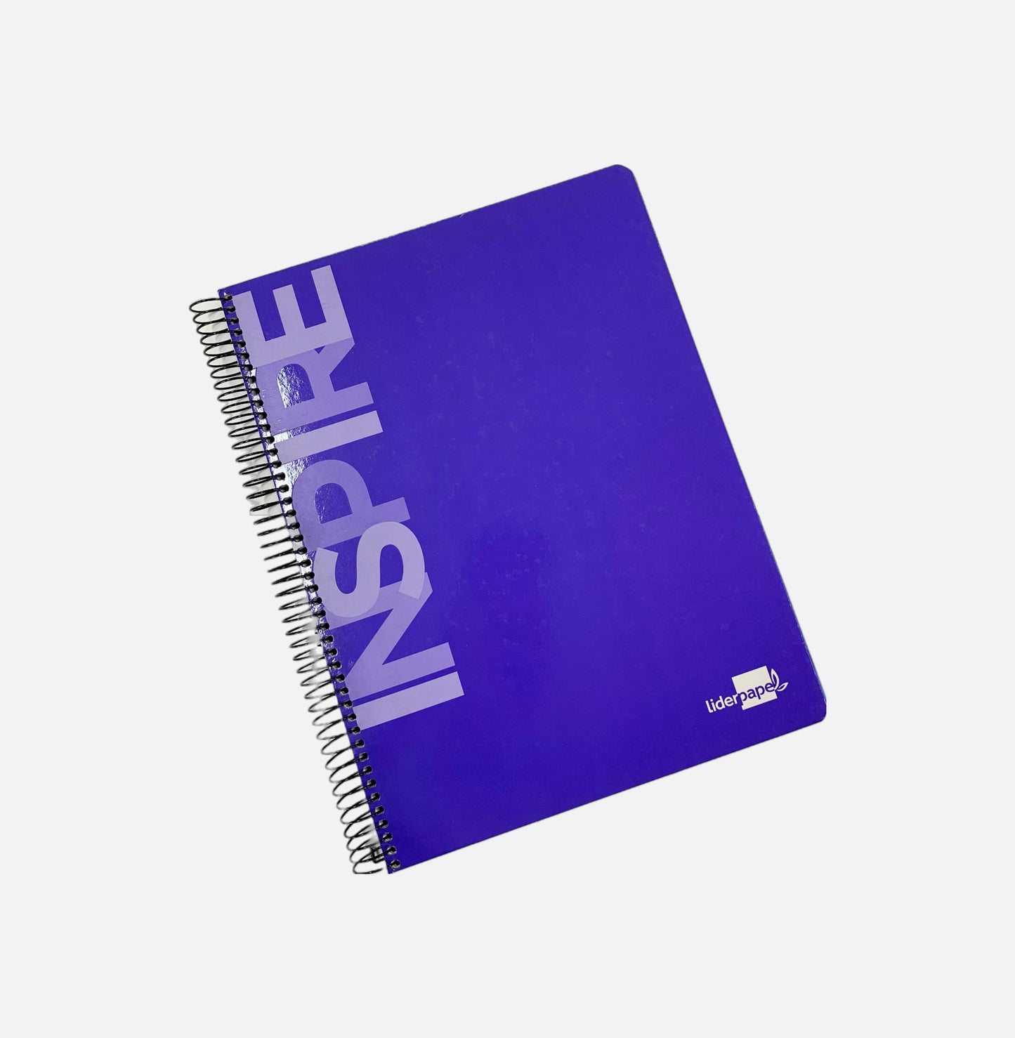 Caderno Espiral A4 Inspire Quadriculado  LiderPapel