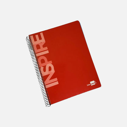 Caderno Espiral A4 Inspire Quadriculado  LiderPapel