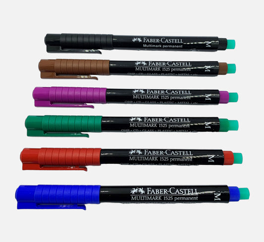 Marcadores Permanentes Faber-Castell M 1525